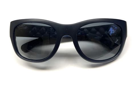 chanel plastic blue sunglasses 6049|CHANEL.